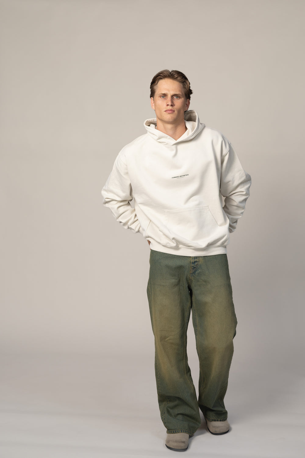 OVAL // Hoodie — VINTAGE WHITE