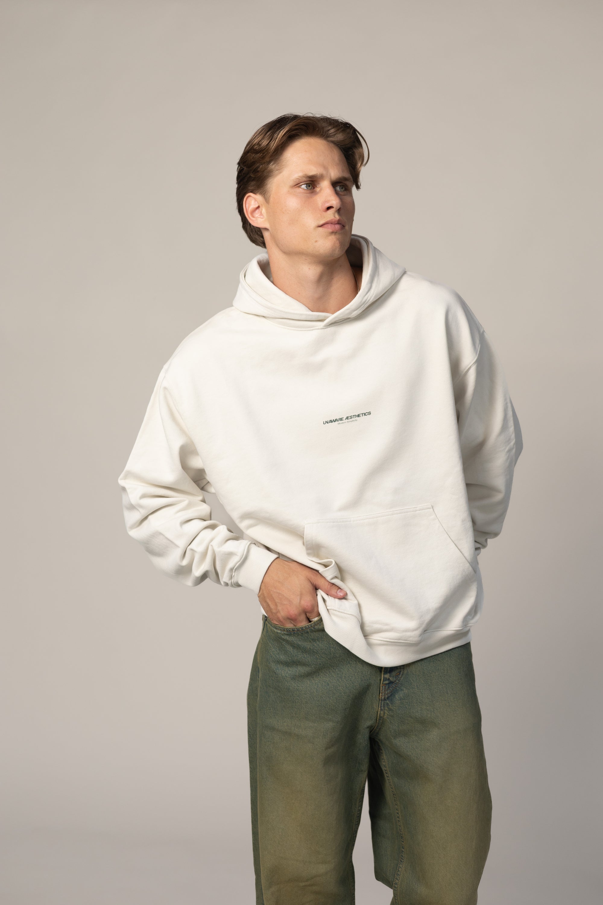 OVAL // Hoodie — VINTAGE WHITE