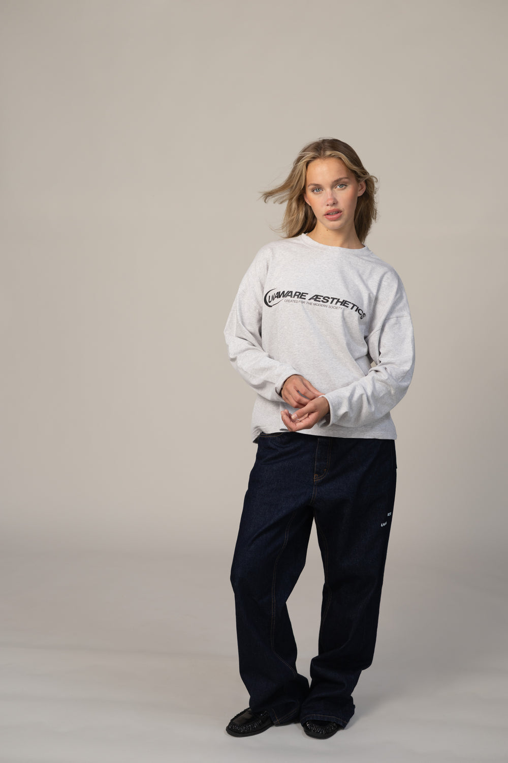 MOON // LongSleeve — LIGHT GREY