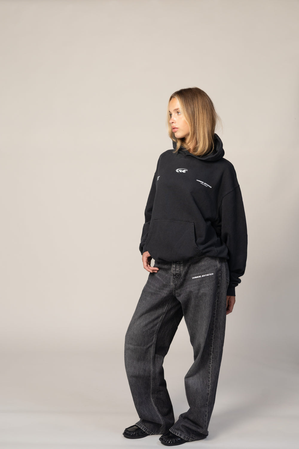 MONO // Hoodie — VINTAGE BLACK
