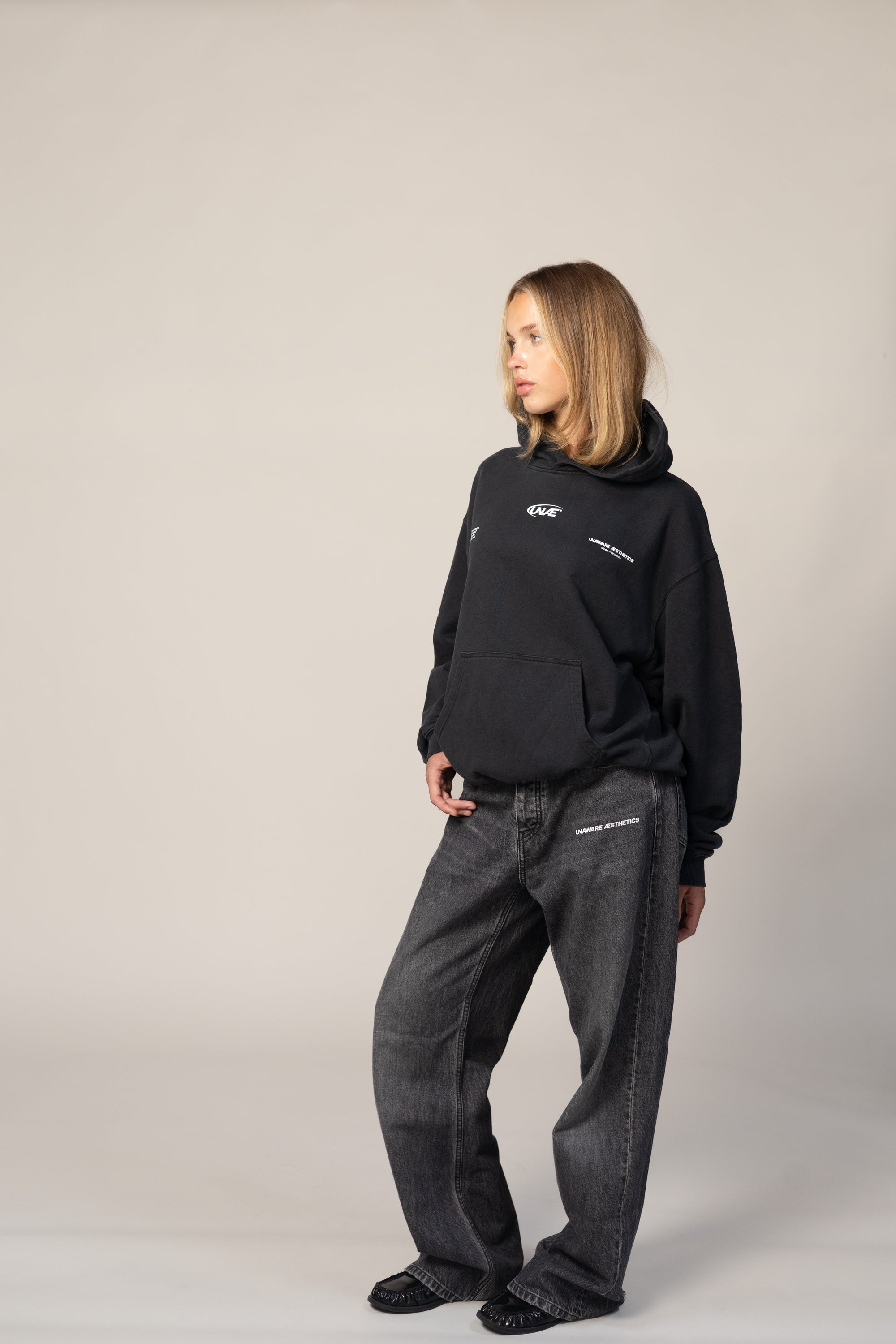 MONO // Hoodie — VINTAGE BLACK