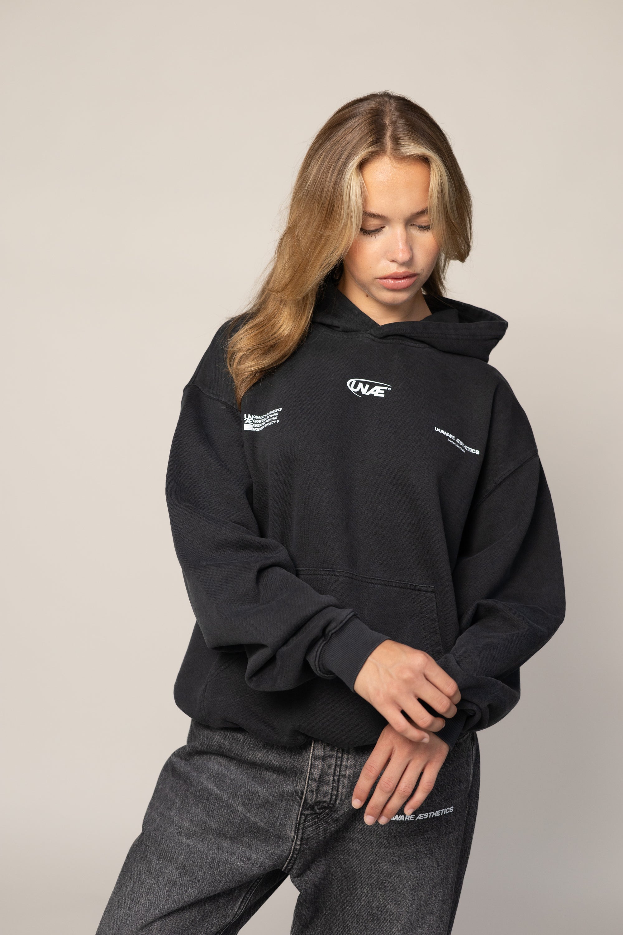 MONO // Hoodie — VINTAGE BLACK