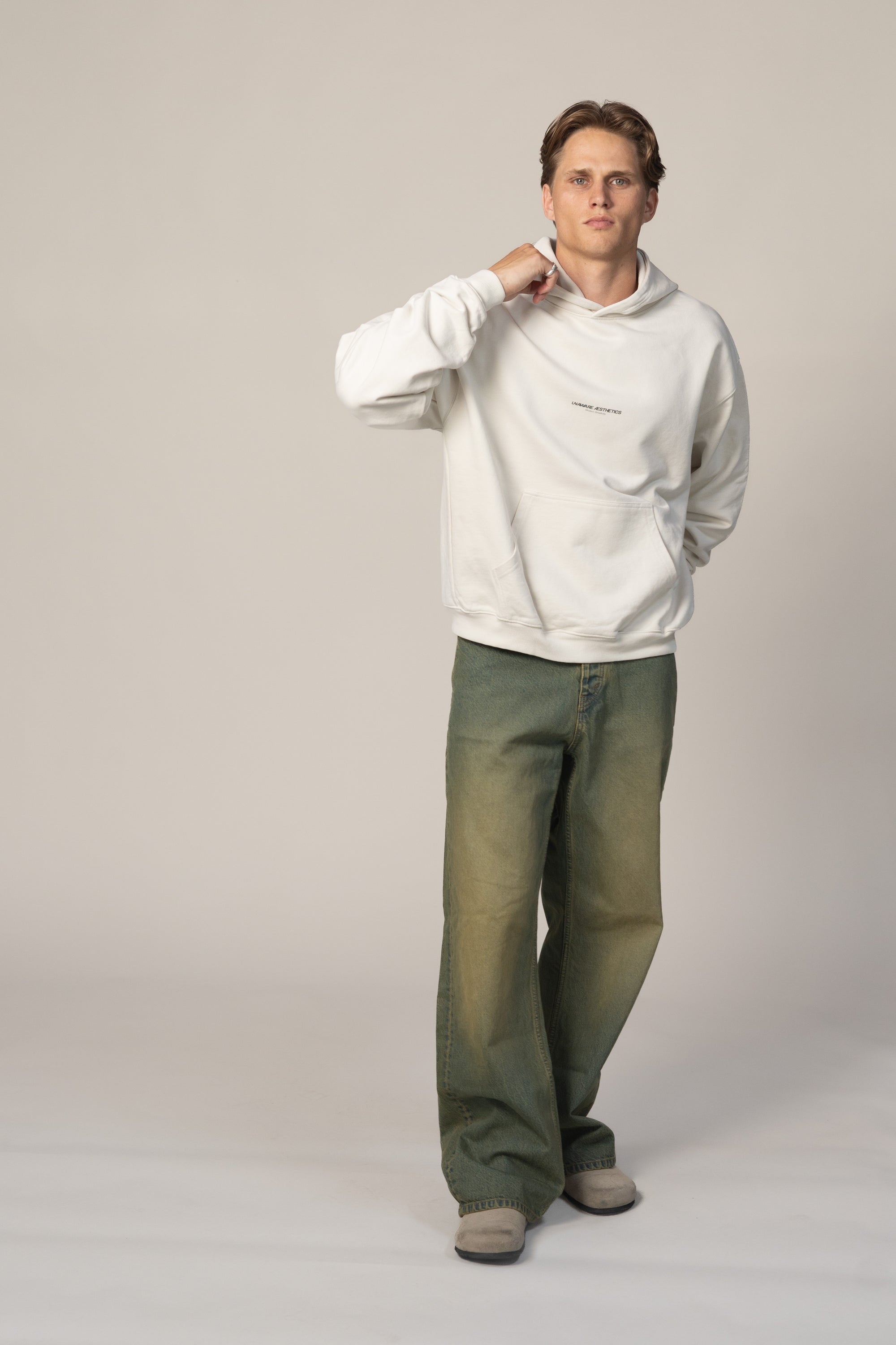 OVAL // Hoodie — VINTAGE WHITE