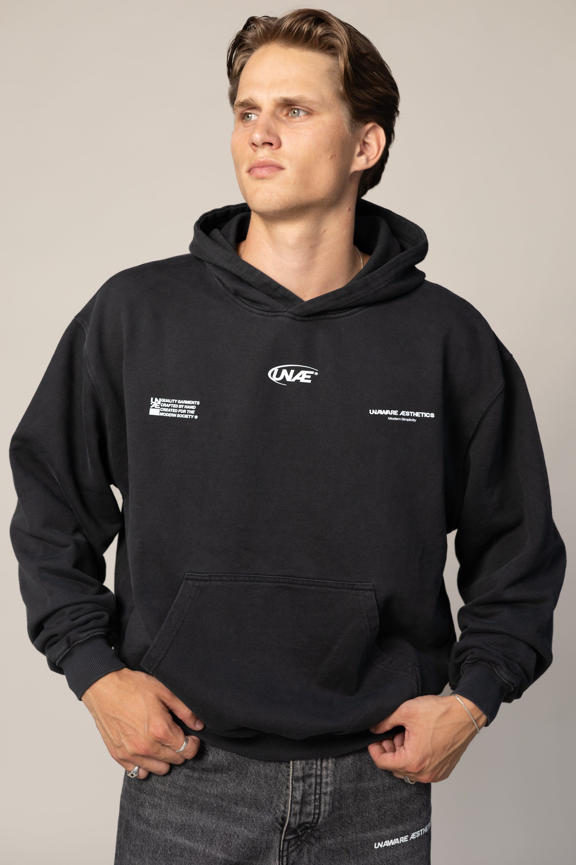 MONO // Hoodie — VINTAGE BLACK