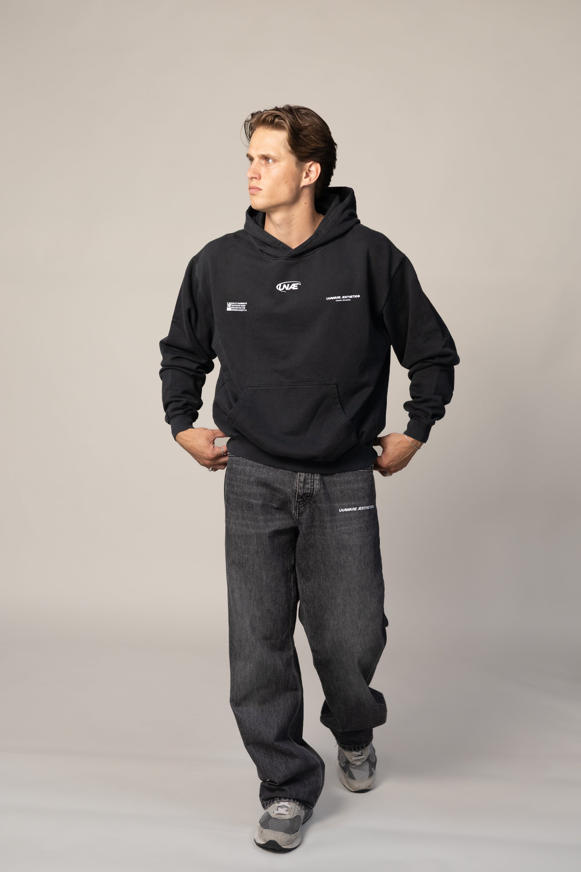 MONO // Hoodie — VINTAGE BLACK