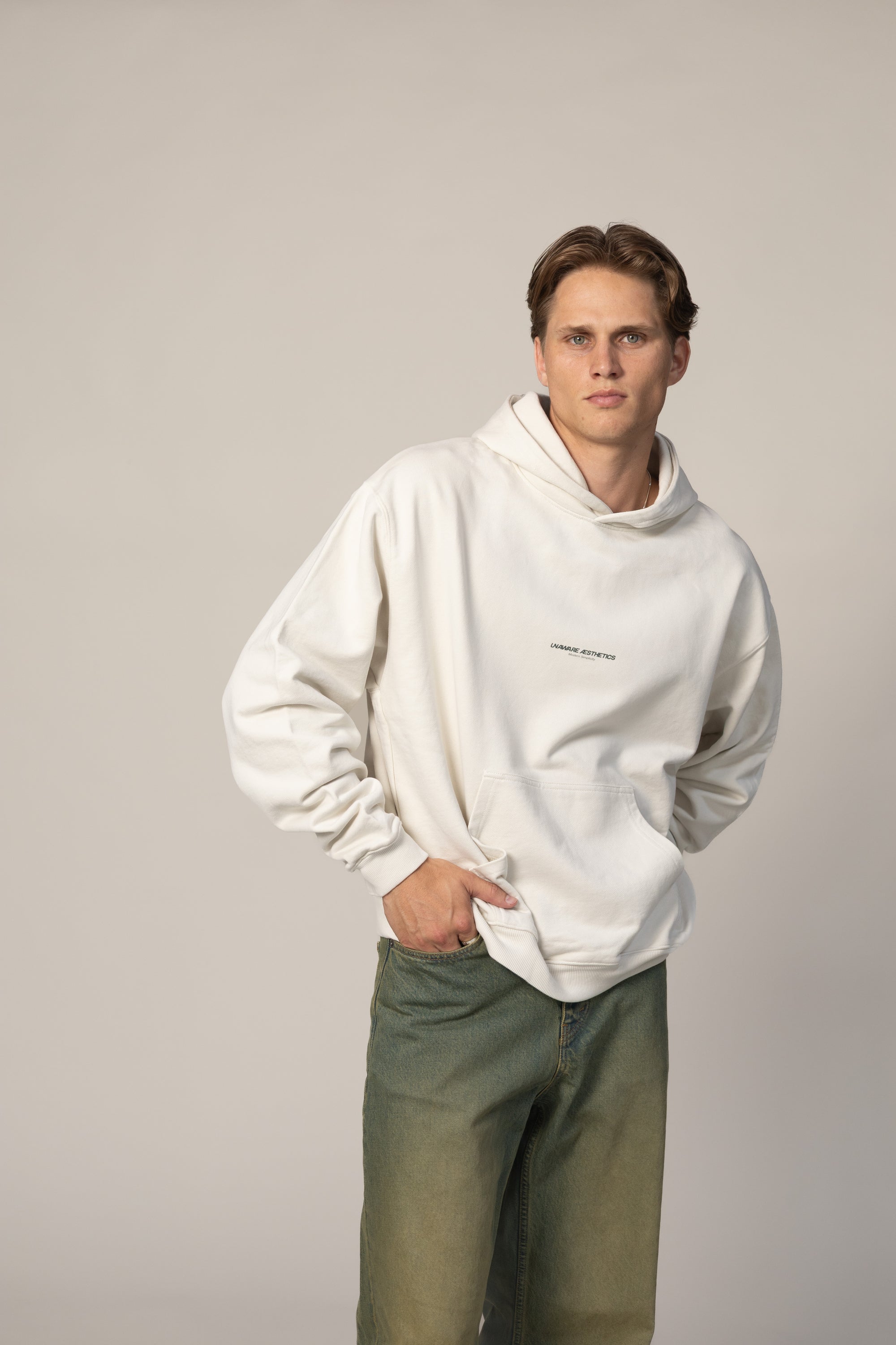 OVAL // Hoodie — VINTAGE WHITE
