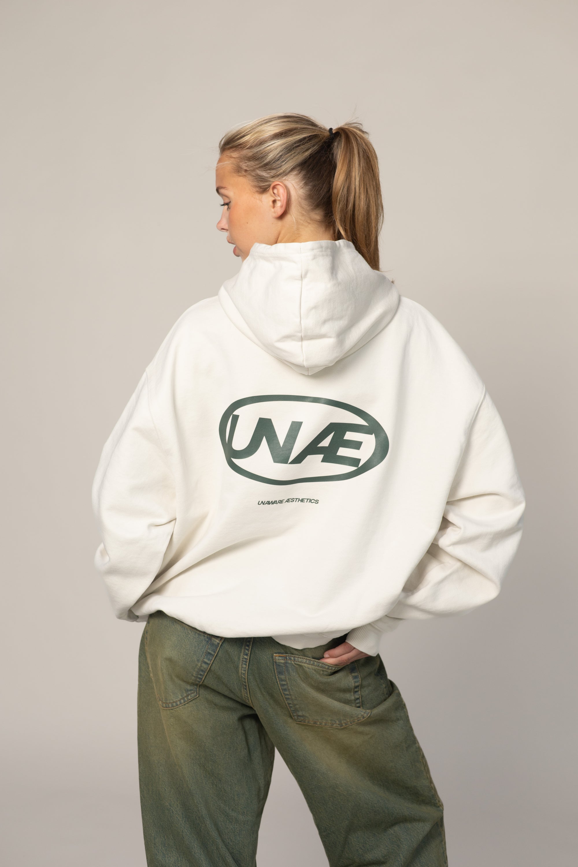OVAL // Hoodie — VINTAGE WHITE
