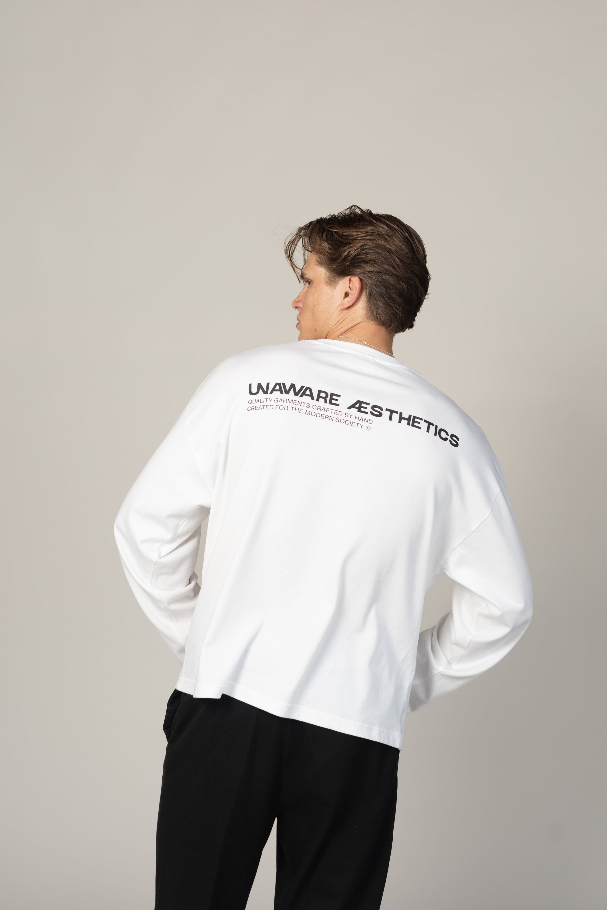 CIRCLE // LongSleeve — WHITE