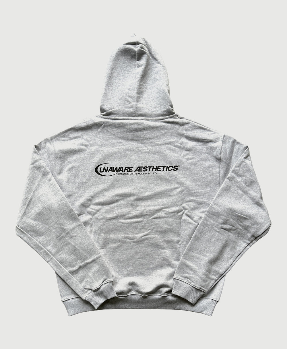 MOON // Hoodie — LIGHT GREY