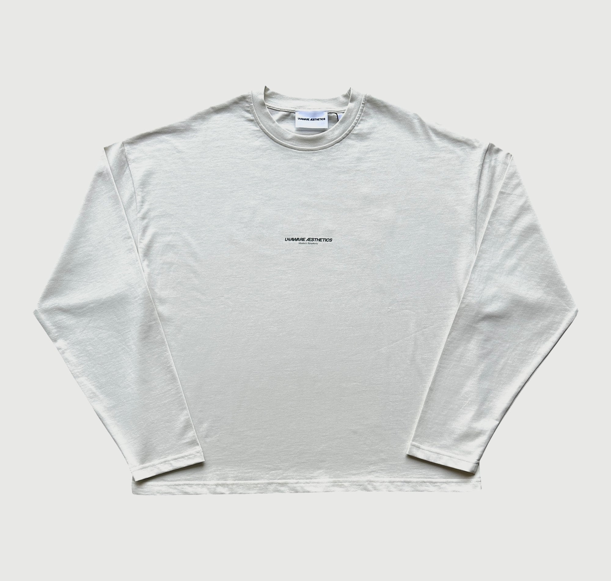 OVAL // LongSleeve — VINTAGE WHITE